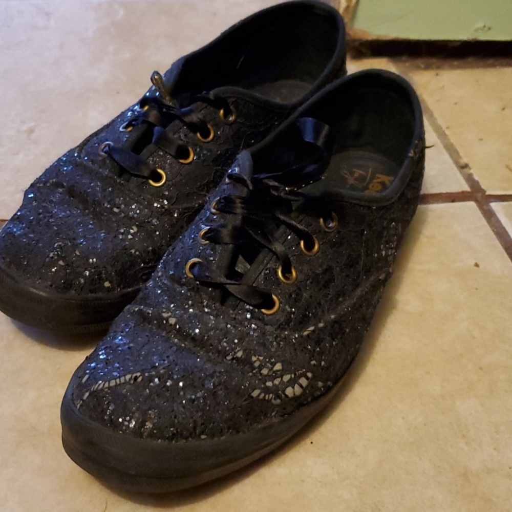 Taylor Swift's Midnight Blue Sequin Keds